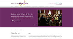 Desktop Screenshot of adventistwestpoint.org
